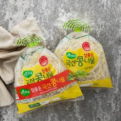 맑은물에 참좋은 국산콩나물 300g 2개