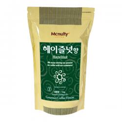 맥널티 홀빈 헤이즐넛 홀빈 분쇄안함 1000g
