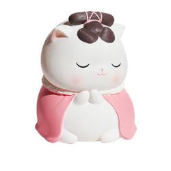 미니띠네 몽환적 여신 고양이 저금통 혼합 색상 1개