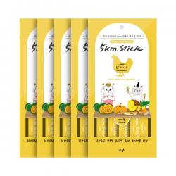 조공 오키로스틱 고양이 파우치 간식 옐로우 닭 4p 닭가슴살 5개입