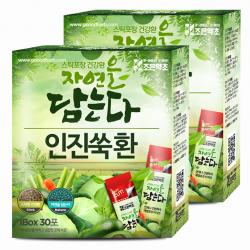 굿허브 조은약초 자연을 담는다 스틱형 인진쑥환, 90g, 2개입