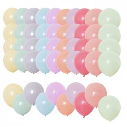 파티데코 마카롱컬러 이벤트풍선 100p 혼합 색상 1세트