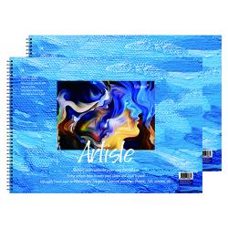 풀컬러즈 미술용 스케치북 170g X 2p 4절 15매