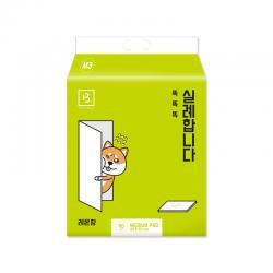 브리더랩 똑똑똑 실례합니다 배변패드 M3 레몬향 90매, 1개