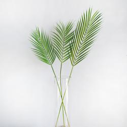 모리앤 조화 아레카 야자잎 가지 대 + 중 + 소, 단일 색상