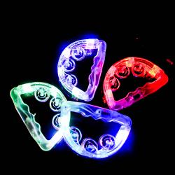 파티쇼 노래방 Led 탬버린 15cm 랜덤 발송 4개입