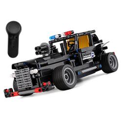 레프리카 2.4ghz 블럭 Tech Rc 스마트 폴리스 무장차량 464pcs Cbt740071 혼합색상