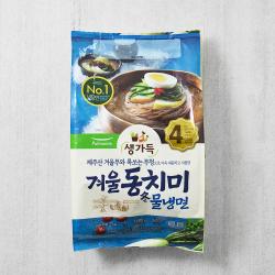 풀무원 생가득 겨울 동치미 물냉면 4인분 1680g 1개
