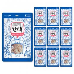 간택 고양이간식 생선살 30g 게맛살슬라이스 10개