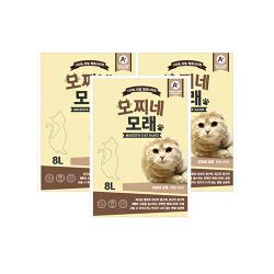 모찌네 고양이 모래, 8L, 3개