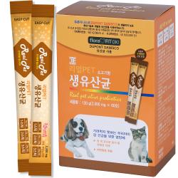 리얼펫 생유산균 강아지 영양제 60포 장건강 1개