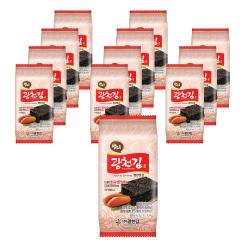 광천김 밥도둑 명란맛김 4g 12개