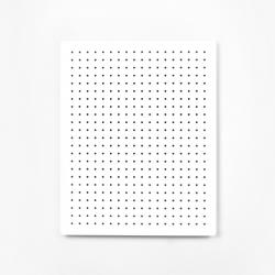타공판닷컴 인테리어 모던 타공판 가로 400mm X 세로 500mm 1개 화이트