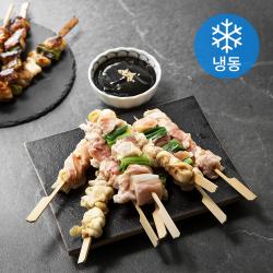 플레잇 국내산 닭꼬치 모둠세트 (냉동), 600g, 1개