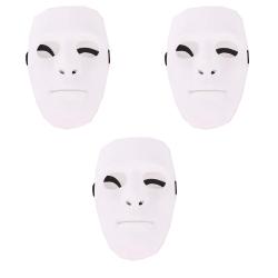 파티쇼 행위예술 가면 3p 화이트