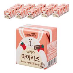 대상웰라이프 뉴케어 마이키즈 딸기맛 어린이영양식, 150ml, 24개