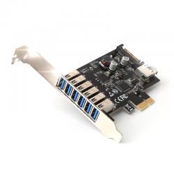 넥스트 Usb 3.0 7포트 Pci Express 확장카드 Pc용 Next 407nec Lp