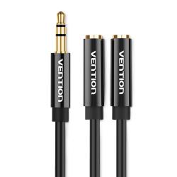 벤션 3.5mm 스테레오 확장 Y형 Aux 케이블 단일 상품 혼합 색상