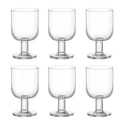 보르미올리 호스테리아 강화유리컵 대 280ml 단일 색상 6개