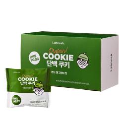 랩노쉬 단백쿠키 식품 아몬드 앤 그린티, 40g, 10개