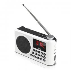 브리츠 휴대용 Fm라디오 블루투스 스피커 Bz Lv990 화이트
