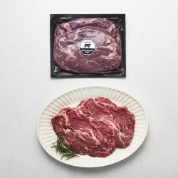 호주산 블랙앵거스 척아이롤 구이용 냉장 400g 1개