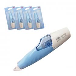 델리 수정 테이프 71461 5mm X 6m 블루 5개