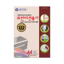 디포원 프리아트 컬러 레이저 잉크젯 프린터 전용 복사 용지 120g, A4, 100개입