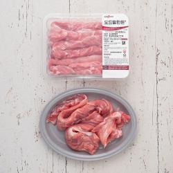 도드람한돈 등심꽃살 구이용 냉장 600g 1개