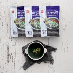 청조푸드 가마솥 깔끔하고 담백한 매생이 굴국, 500g, 3개