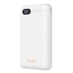 리큐엠 고속충전 보조배터리 20000mah Usb타입c Qp2000a 화이트