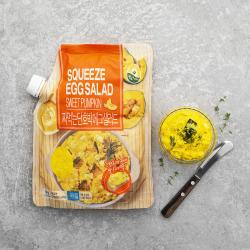풍요한아침 짜먹는 단호박 에그샐러드 1kg 1팩