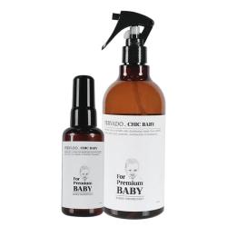 페르바도 칙 베이비 어린이 전용 살균 소독제 60ml + 500ml, 1세트