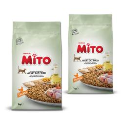 미토 프리미엄 성묘용 건사료 2p, 치킨, 1kg
