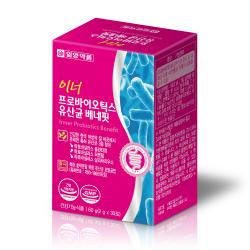 일양약품 이너 프로바이오틱스 여성 질유래유산균 베네핏 30p 60g 1개