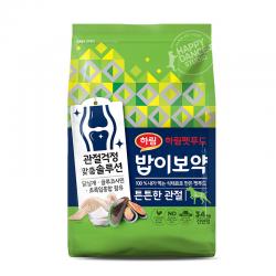 밥이보약 전연령 튼튼한 관절 강아지 건식 사료 닭날개 + 글루코사민 + 초록입홍합 3.4kg