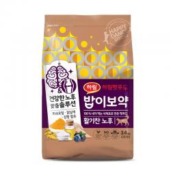 밥이보약 시니어 고양이 건식사료 활기찬노후 3.4kg