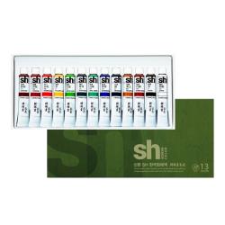 신한화구 Sh 한국화 물감 7.5ml 13색