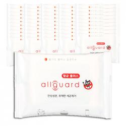 올가드 살균 소독 물티슈 휴대형 10매 50팩