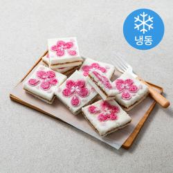 착한떡 달콤한 벚꽃모양백설기 냉동 90g 9개