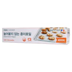 프로그 눌어붙지 않는 종이호일 30cm X 40m 1개