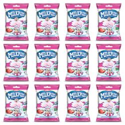 타야스 밀크플러스 소프트 캔디 딸기맛, 80g, 12개