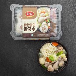 하림 닭한마리 칼국수 밀키트 600g 1개