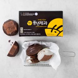 풍년제과 우리밀 초코파이 오리지널 3입 + 화이트 3입 1세트