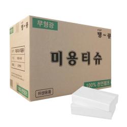 땡큐 미용티슈 리필형, 100개입, 48개