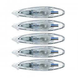 톰보우 모노에어5 펜타입 수정테이프 5mm X 6m Ct Pax5 투명 5개