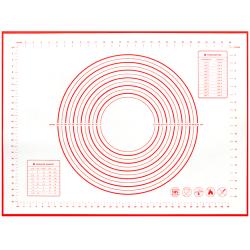 세븐프리 주방용 실리콘 반죽매트 특대형 레드 1개