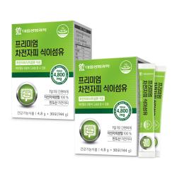 대웅생명과학 차전자피 식이섬유 영양제 4.8g 60개