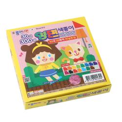 종이나라 양면색종이 30색 300매