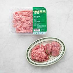 무항생제 인증 생생포크 무항생제 앞다리 다짐육 냉장 500g 1팩